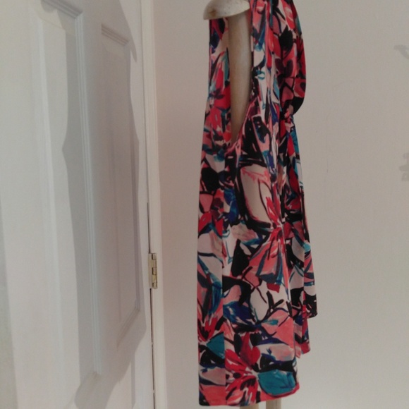 Kasper Sleeveless Floral Blouse Size L Large - Picture 5 of 8